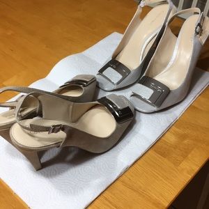 Calvin Klein Shoes sling back high heel